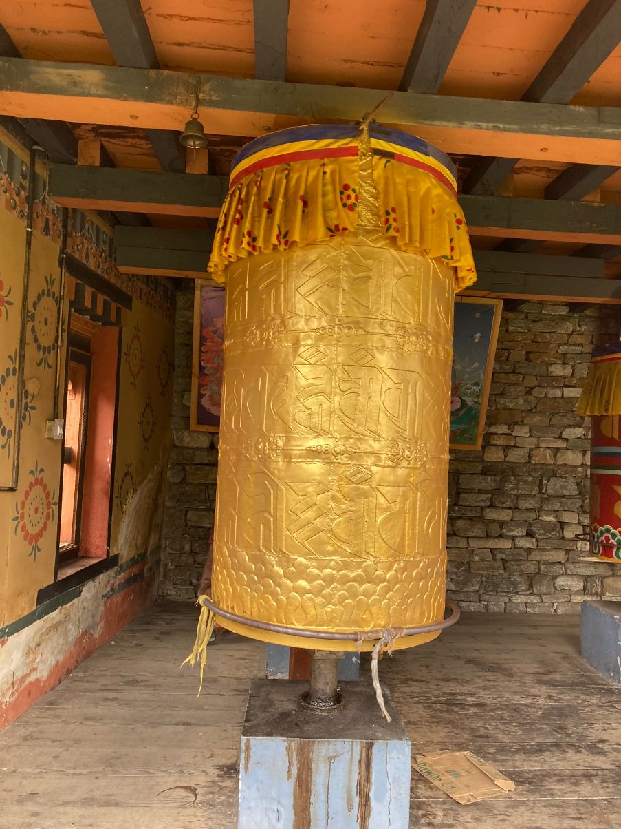 Bhutan Turn a Prayer Wheel, Find Your Peace.